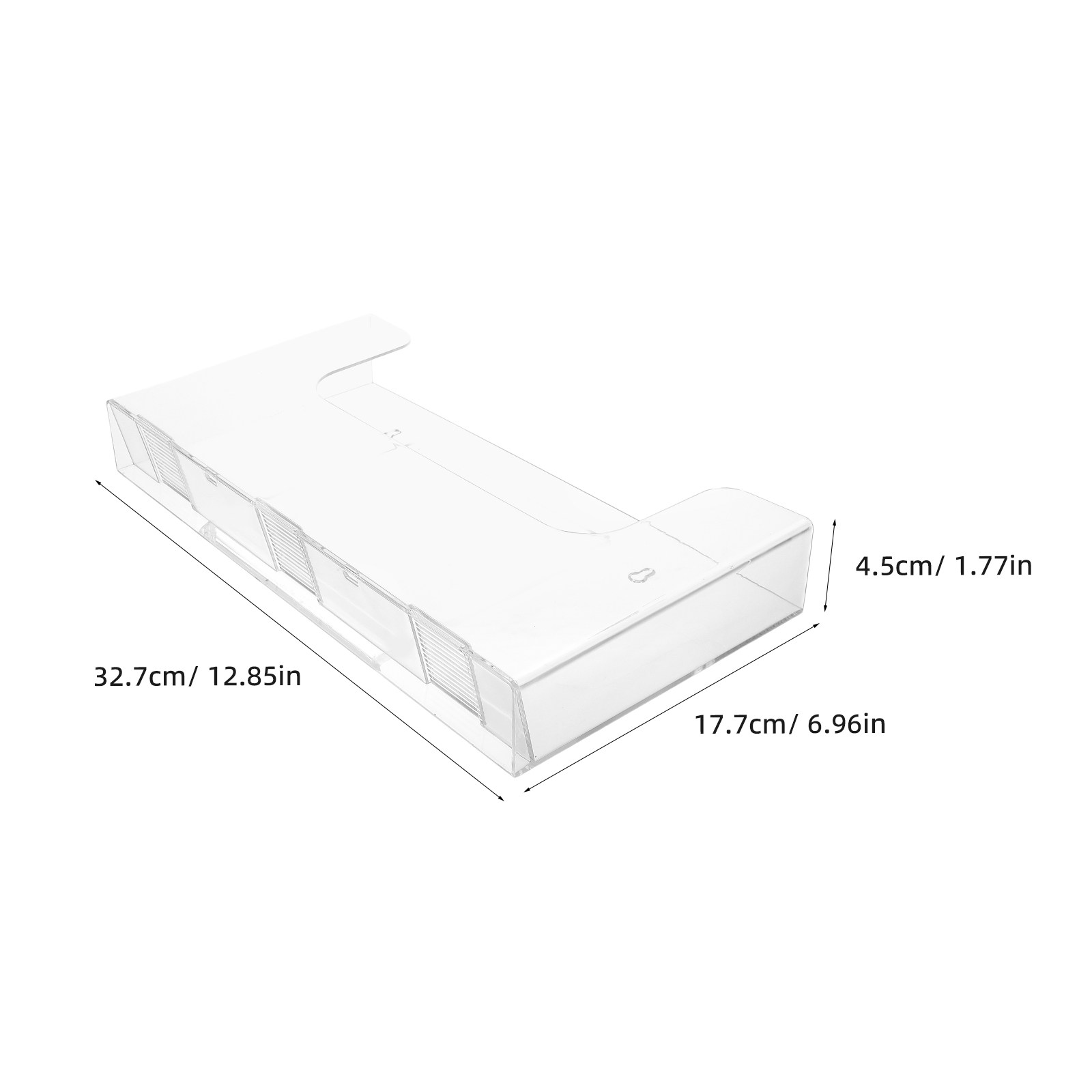 2Pcs Wall File Holder Acrylic  - Magazine Holder Rack review and price