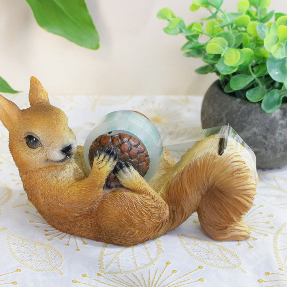 Cute Squirrel Shaped Tape Disp - Tape Dispenser Weighted review and price