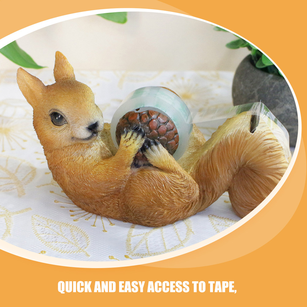 Cute Squirrel Shaped Tape Disp - Tape Dispenser Weighted review and price