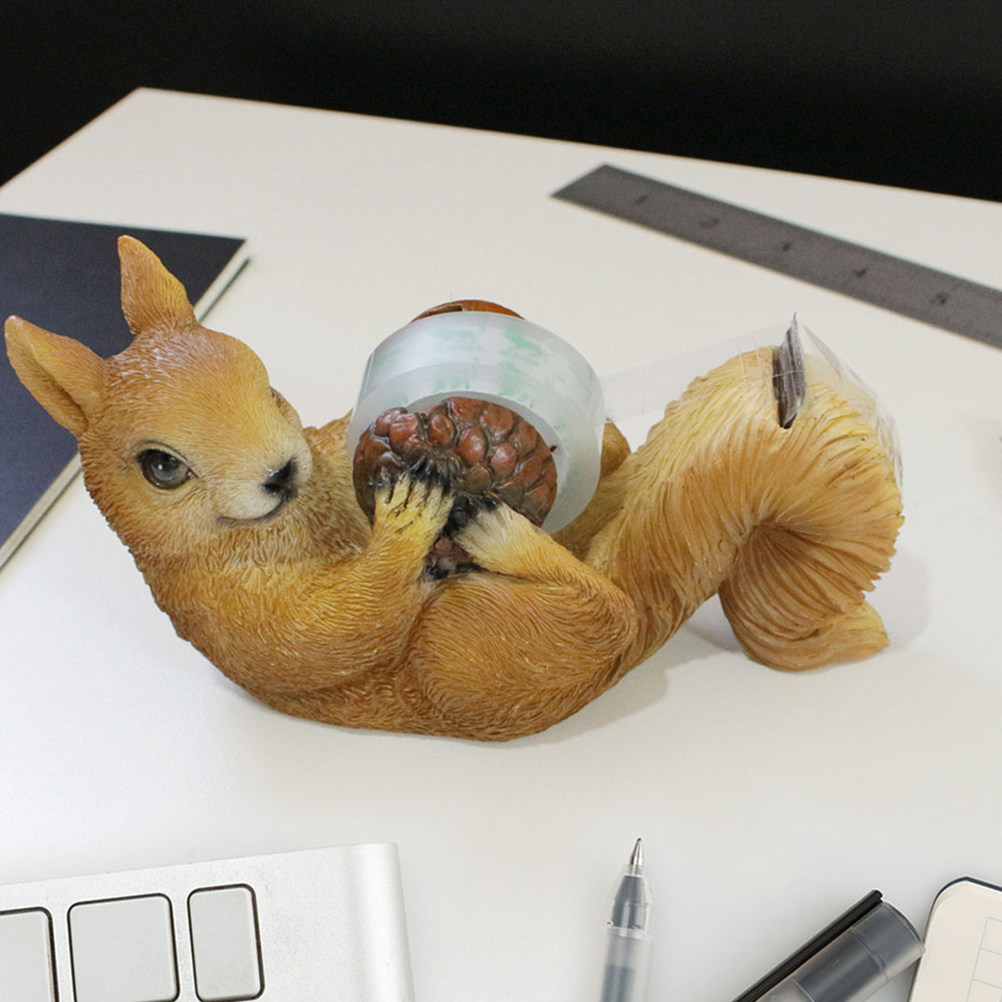 Cute Squirrel Shaped Tape Disp - Tape Dispenser Weighted review and price
